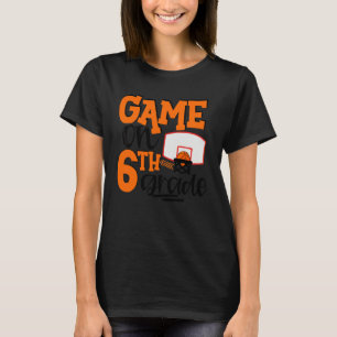 Camiseta Juegos de baloncesto de sexto grado primer día de 