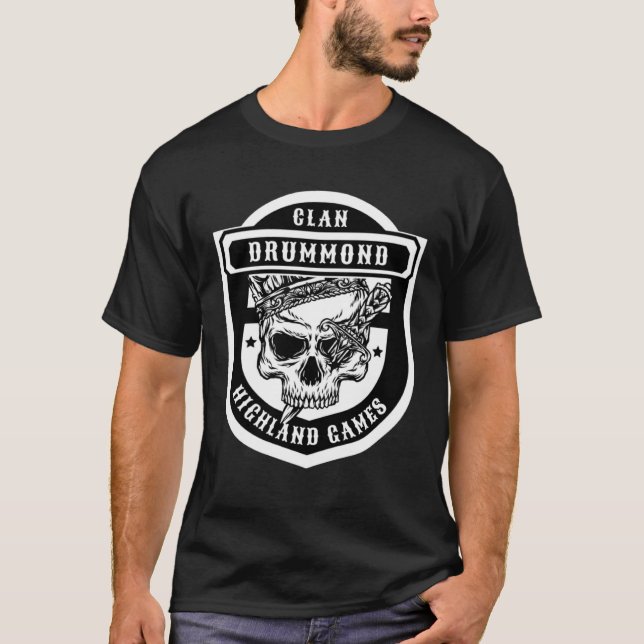 Camiseta Juegos de Clan de Drummond Scottish (Anverso)
