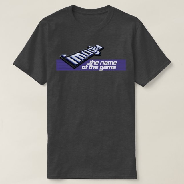 Camiseta Juegos de computadoras retro - Imagine Software (Diseño del anverso)