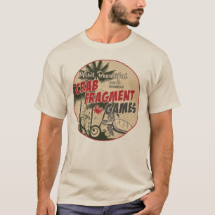 Camiseta Juegos de fragmentos de cangrejo Tee tropical