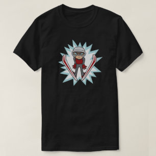 Camiseta Juegos de invierno de Ilustracion estilo anime con