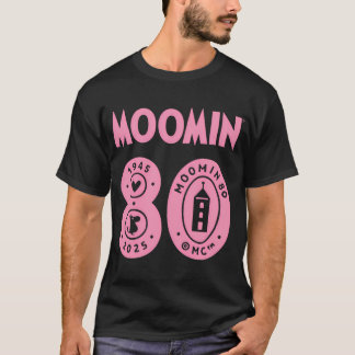 Camiseta Juegos de invierno de Papá Moomin Azul Adelante Mo