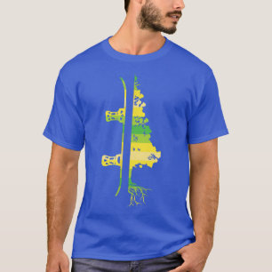 Camiseta Juegos de Invierno Divertido Árbol de Pino de Snow