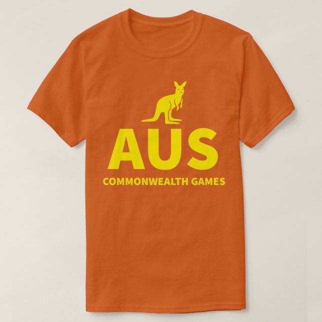 Camiseta Juegos de la Commonwealth en Australia (Diseño del anverso)
