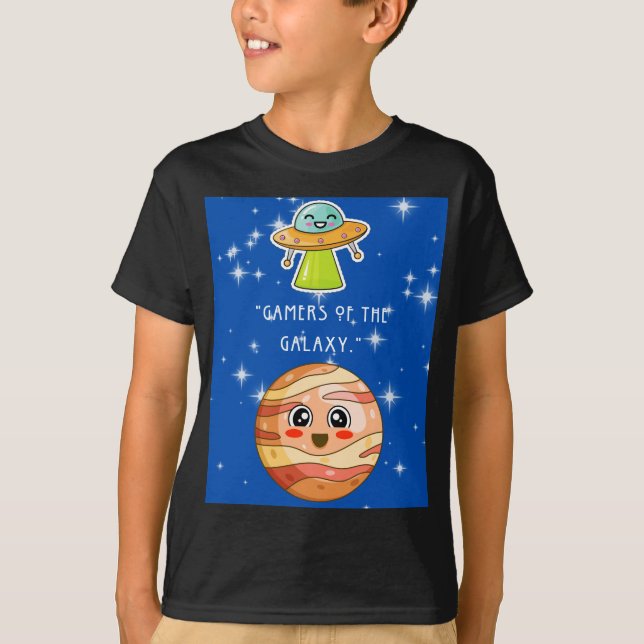 CAMISETA JUEGOS DE LA GALAXIA (Anverso)