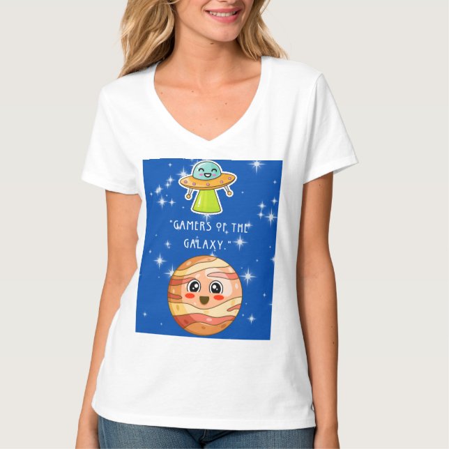 CAMISETA JUEGOS DE LA GALAXIA (Anverso)
