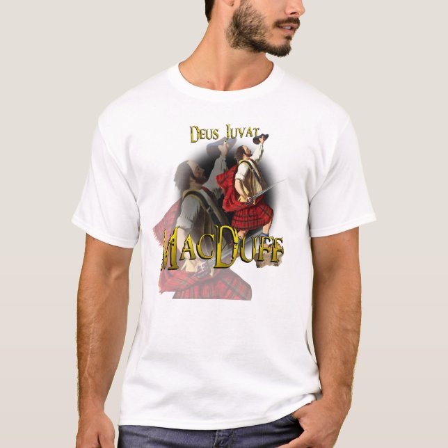 Camiseta Juegos de la montaña de MacDuff Deus Juvat del (Anverso)