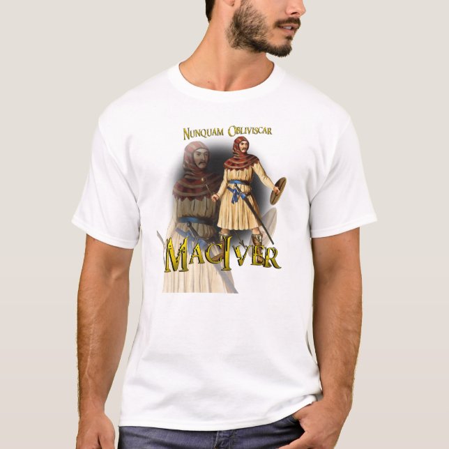 Camiseta Juegos de la montaña de MacIver del clan (Anverso)