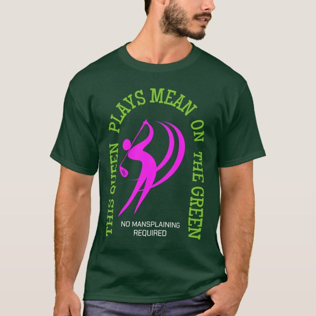 Camiseta JUEGOS DE LA REINA DE Golf FEMENINA SIGNIFICAN EL  (Anverso)