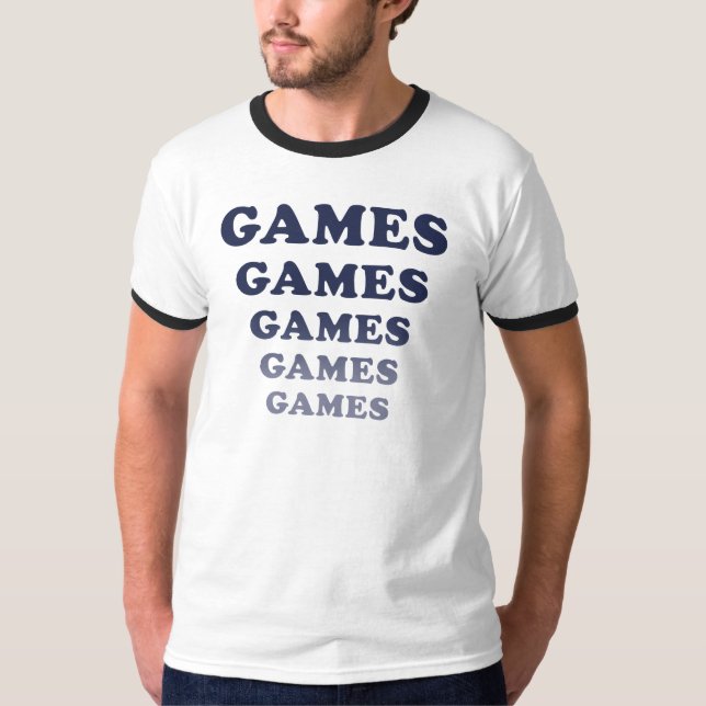 Camiseta Juegos de los juegos de los juegos de los juegos (Anverso)