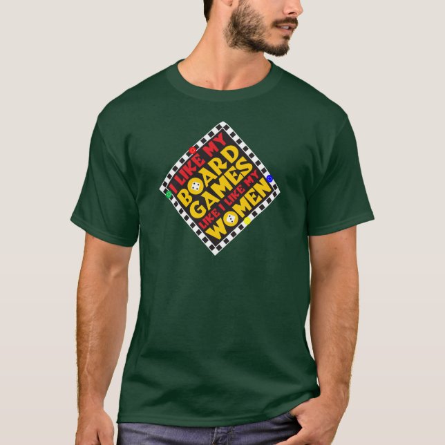 Camiseta Juegos de mesa (Anverso)