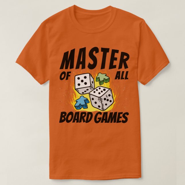 Camiseta Juegos de mesa (Diseño del anverso)