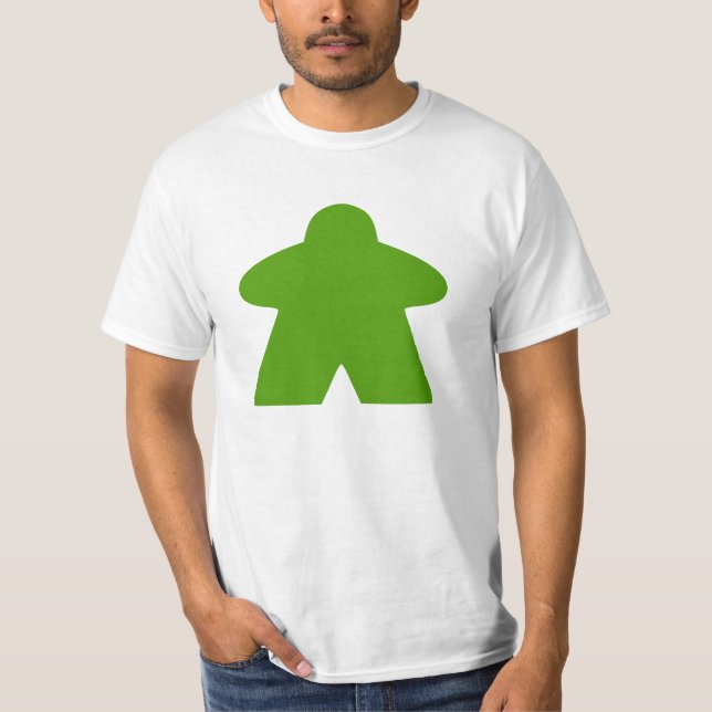 Camiseta Juegos de mesa - Bebé de piel verde (Anverso)