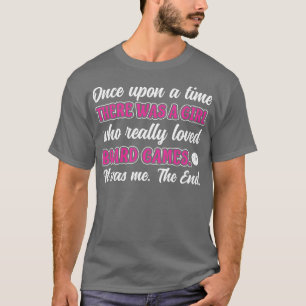 Camiseta Juegos de mesa Chica Mujeres juego divertido juego