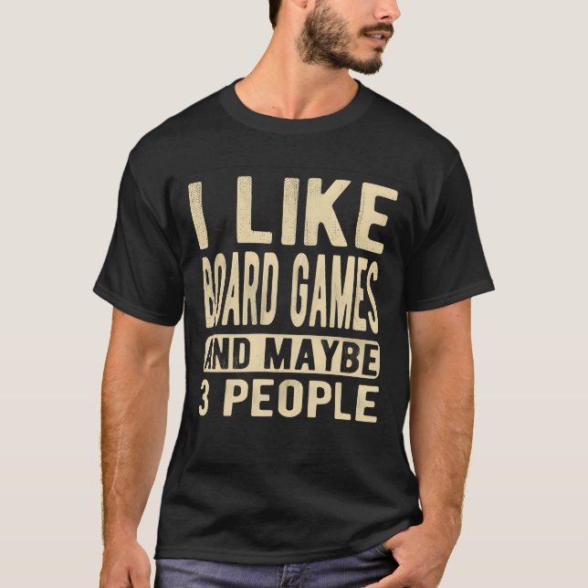 Camiseta Juegos de mesa de amigo (Anverso)