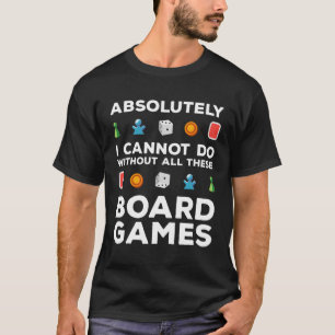 Camiseta Juegos de mesa diciendo juegos de mesa