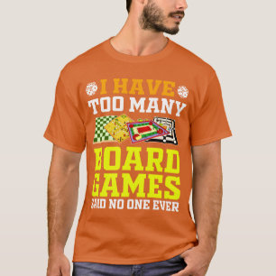 Camiseta Juegos de mesa divertidos divertidos