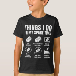 Camiseta Juegos De Mesa Para Hacer En Tiempo Libre