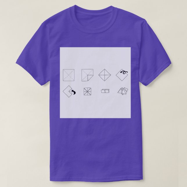 Camiseta Juegos de papel de la infancia (Diseño del anverso)