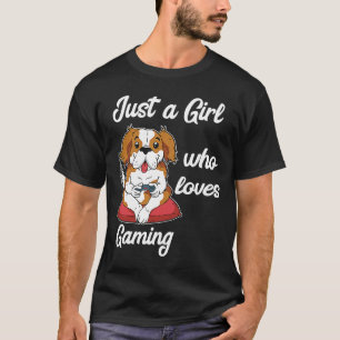 Camiseta Juegos de perros chicas de juegos consolas de vide