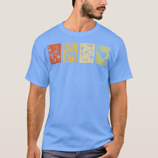 Camiseta Juegos de tablero gráfico retro Juegos de tarjetas