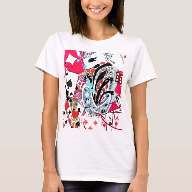 Camiseta Juegos de tarjetas (Anverso)