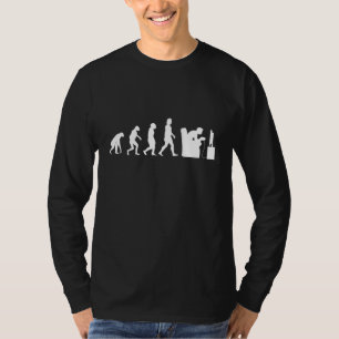 Camiseta Juegos de video de evolución de gamer