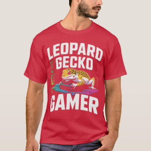 Camiseta Juegos de Video Divertidos Lagarto Reptil Gecko Le