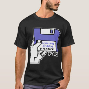Camiseta Juegos de Video Retro Commodore Amiga Workbench In