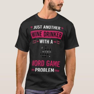 Camiseta Juegos de Word de Wine Drinker