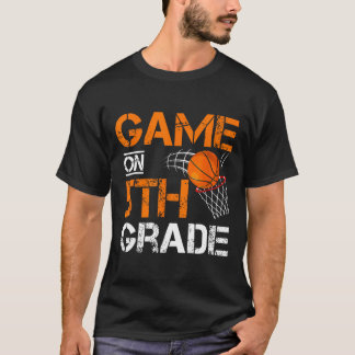 Camiseta Juegos Divertidos En Baloncesto De Quinto Grado Pr