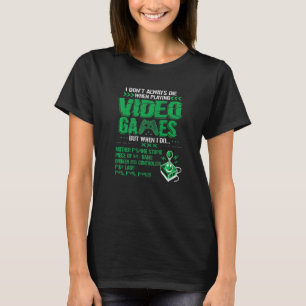 Camiseta Juegos divertidos para hombres niños juegos de vid