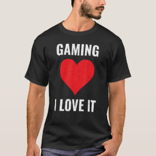 Camiseta Juegos Me Encanta Jugar Juegos De Computadora Pc V