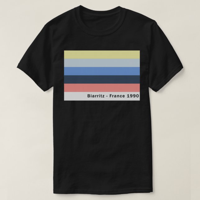 Camiseta Juegos Olímpicos de Biarritz 1990 (Diseño del anverso)