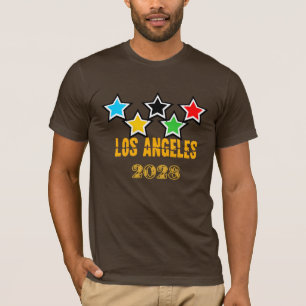 Camiseta Juegos Olímpicos de Los Ángeles 2028