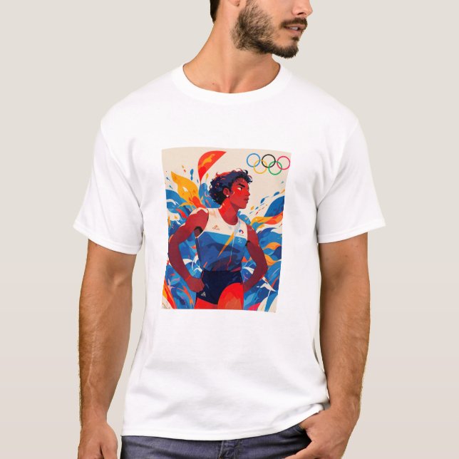 Camiseta Juegos Olímpicos de París (Anverso)