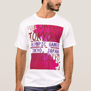Camiseta Juegos Olímpicos Tokio, Japón