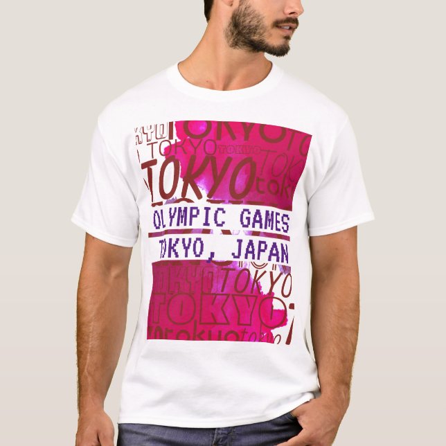 Camiseta Juegos Olímpicos Tokio, Japón (Anverso)