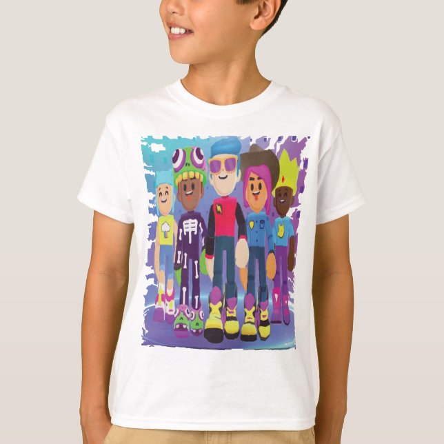 Camiseta Juegos para niños (Anverso)