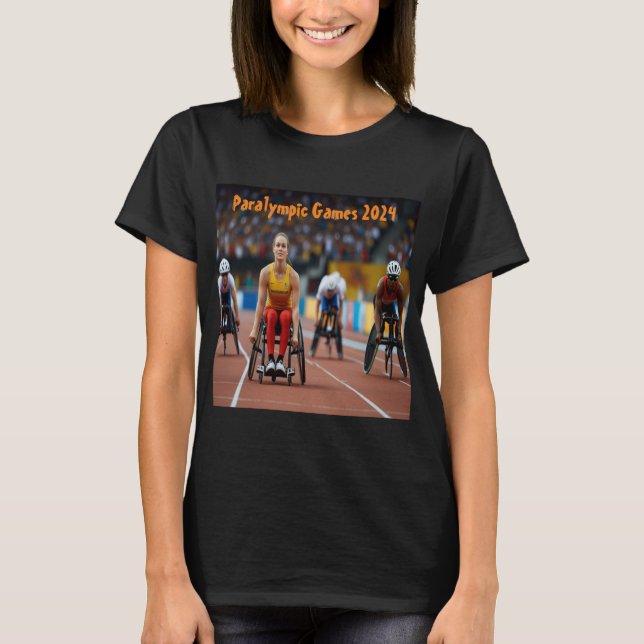Camiseta Juegos Paralímpicos 2024 (Anverso)
