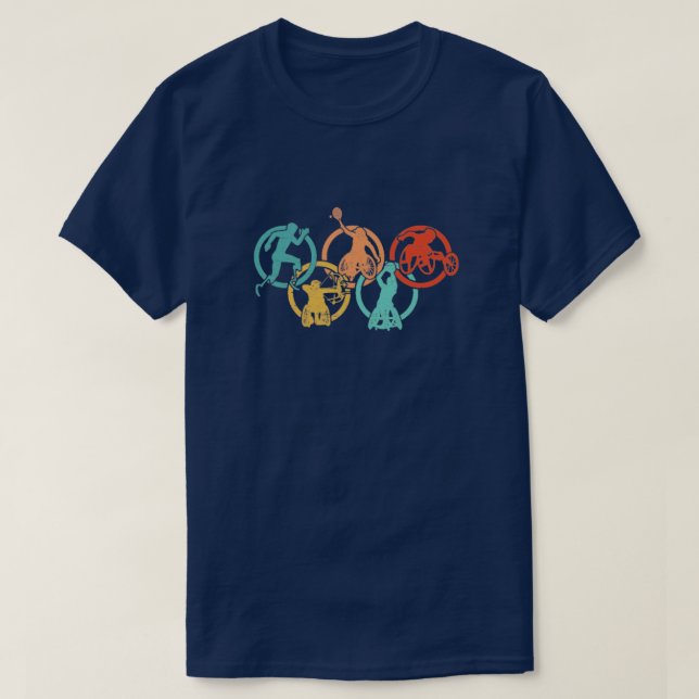 Camiseta Juegos Paralímpicos de Deportes 1 (Diseño del anverso)