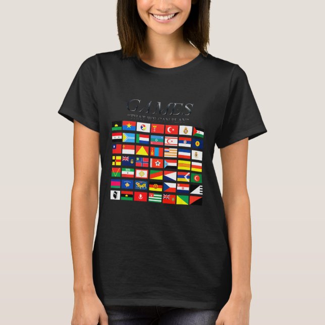 Camiseta Juegos que podamos jugar (Anverso)