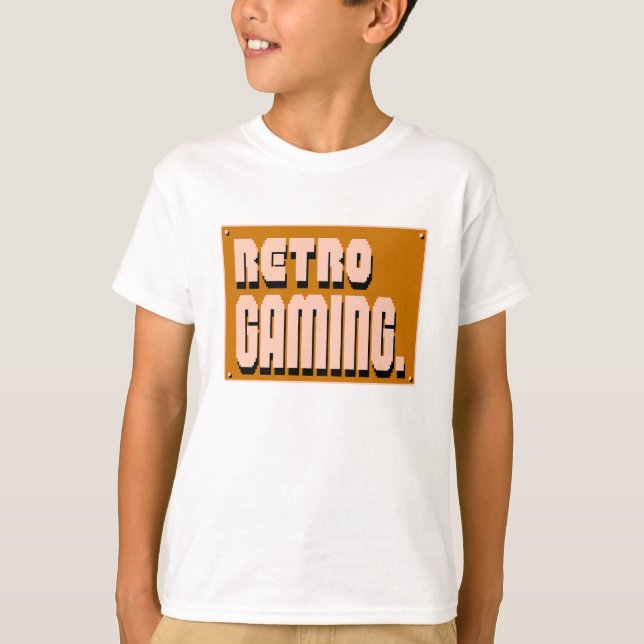Camiseta Juegos retro (Anverso)