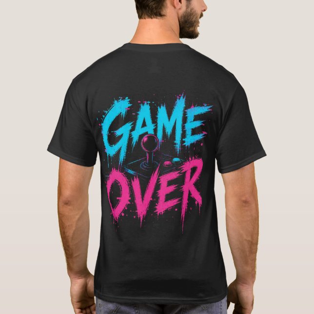 Camiseta Juegos Retro Nostálgicos (Reverso)