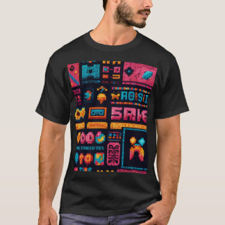 Camiseta Juegos Retro: Un paraíso Pixelado
