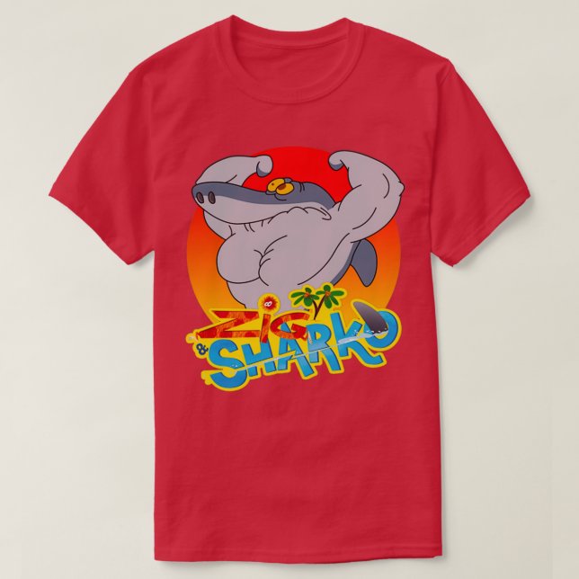 Camiseta Juegos Zig y Sharko en Zig y Sharko 1 (Diseño del anverso)
