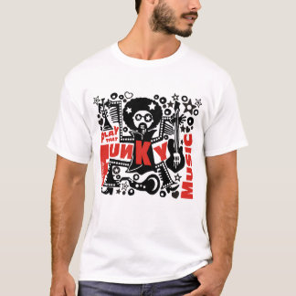 CAMISETA JUEGUE ESA MÚSICA ENRROLLADA