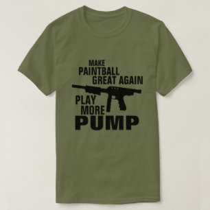 CAMISETA JUEGUE MÁS BOMBA HACEN PAINTBALL GRANDE OTRA VEZ