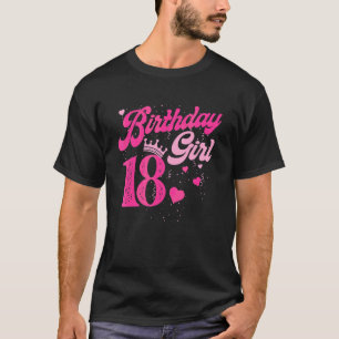 Camiseta Jueves 18.º cumpleaños Chica Corona Judía de 18 añ