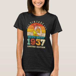 Camiseta Jueves 1937 Vintage 85th Birthday Women